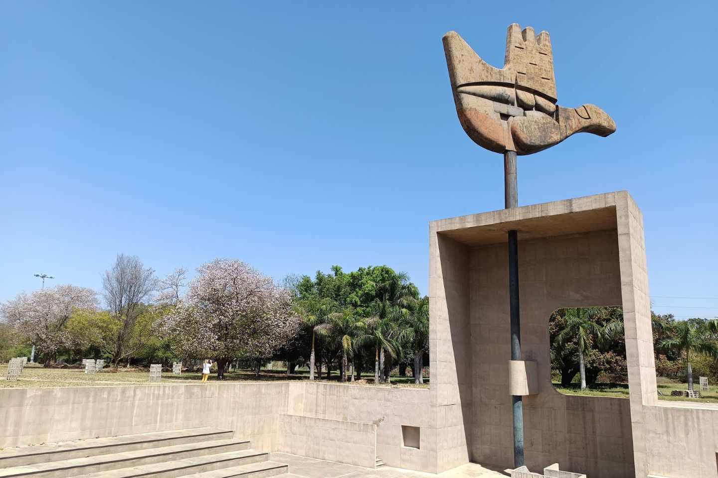 Open Hand Monument Chandigarh 